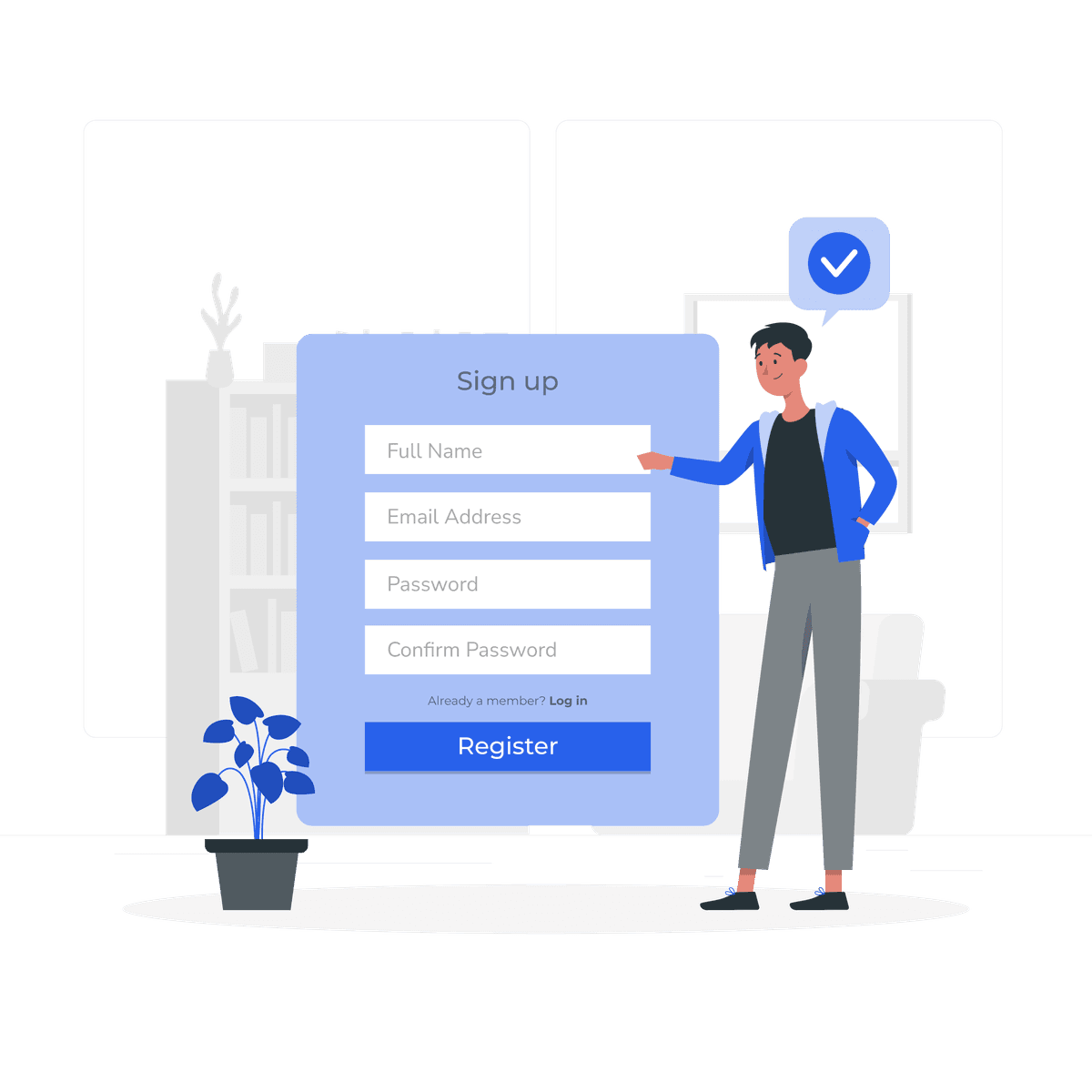Signup Illustration